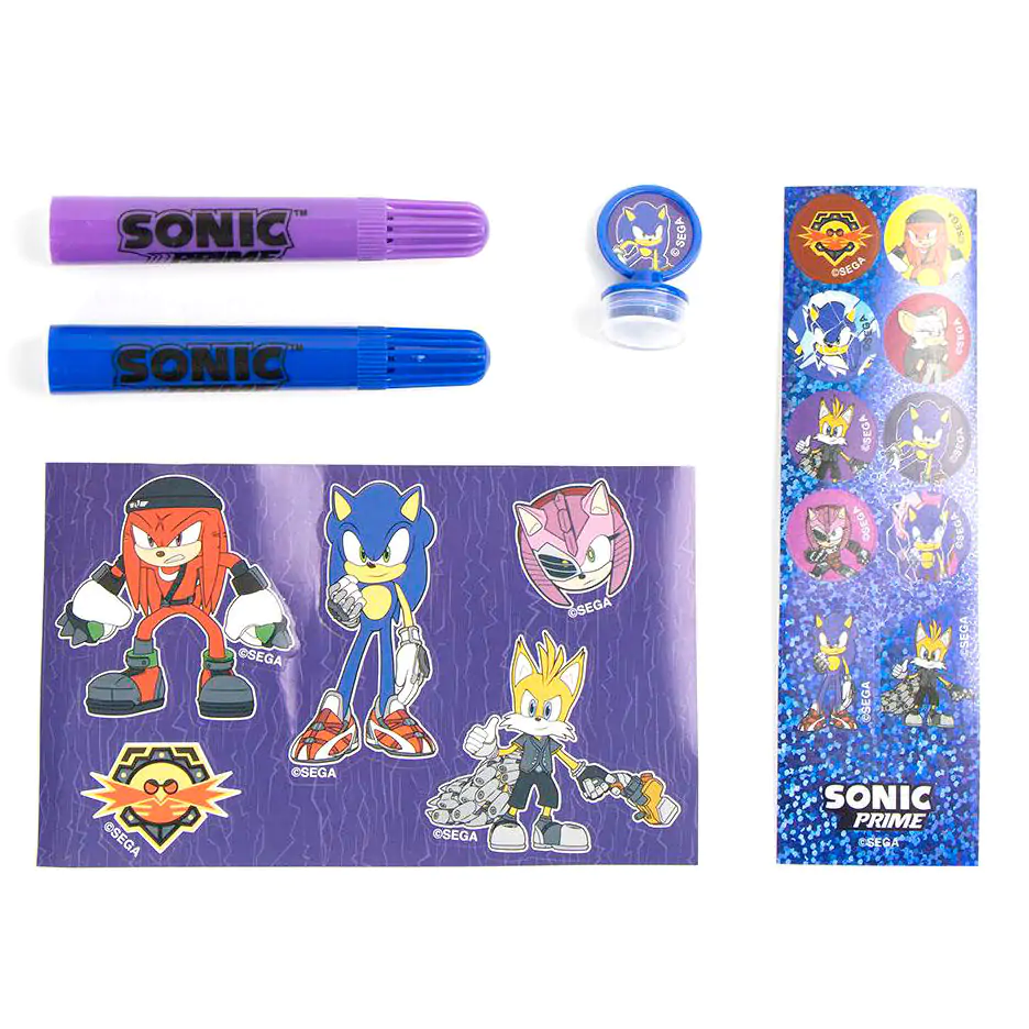 Sonic Prime set pribora za bojanje fotografija proizvoda