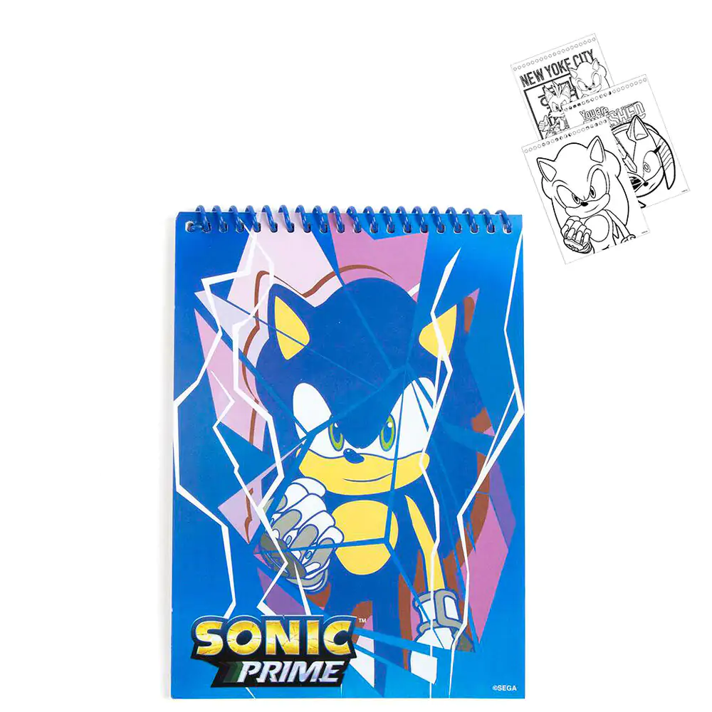 Sonic Prime set pribora za bojanje fotografija proizvoda