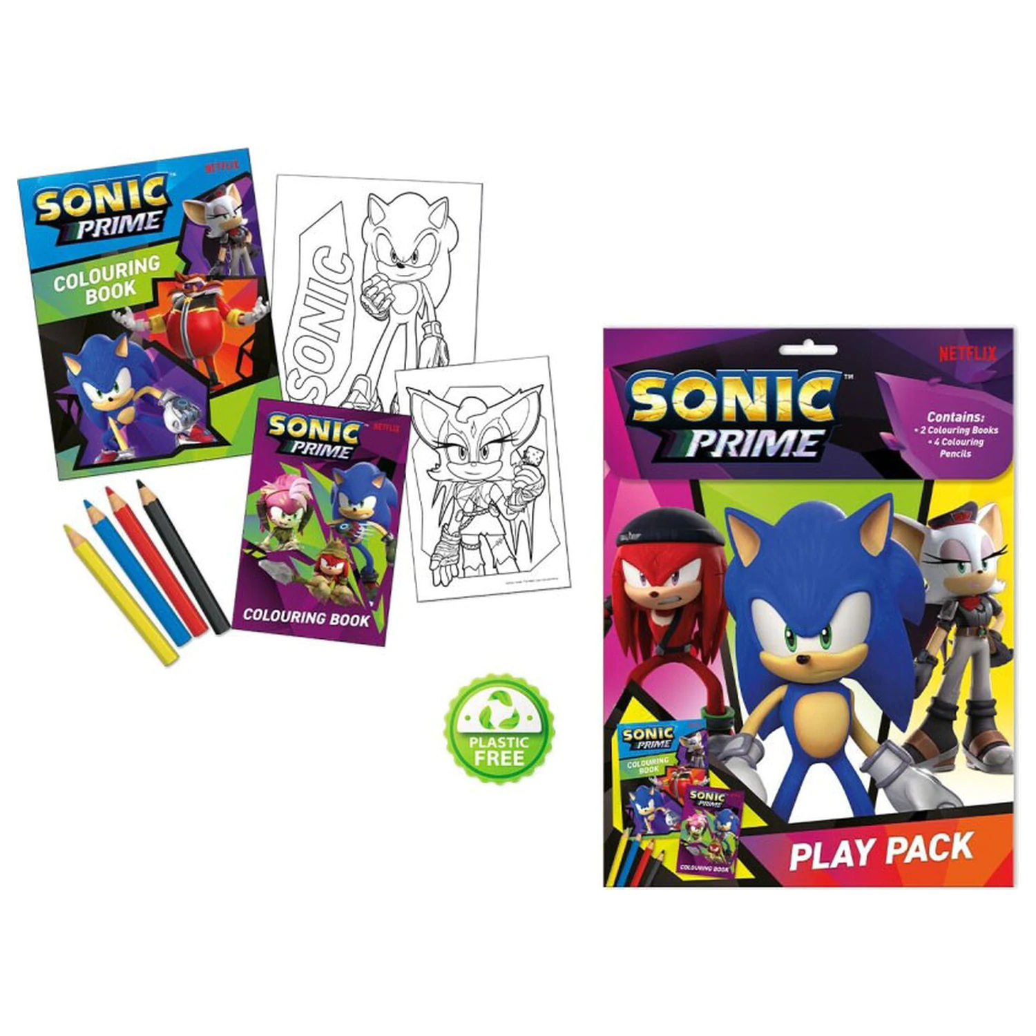Sonic Prime Set za bojanje fotografija proizvoda