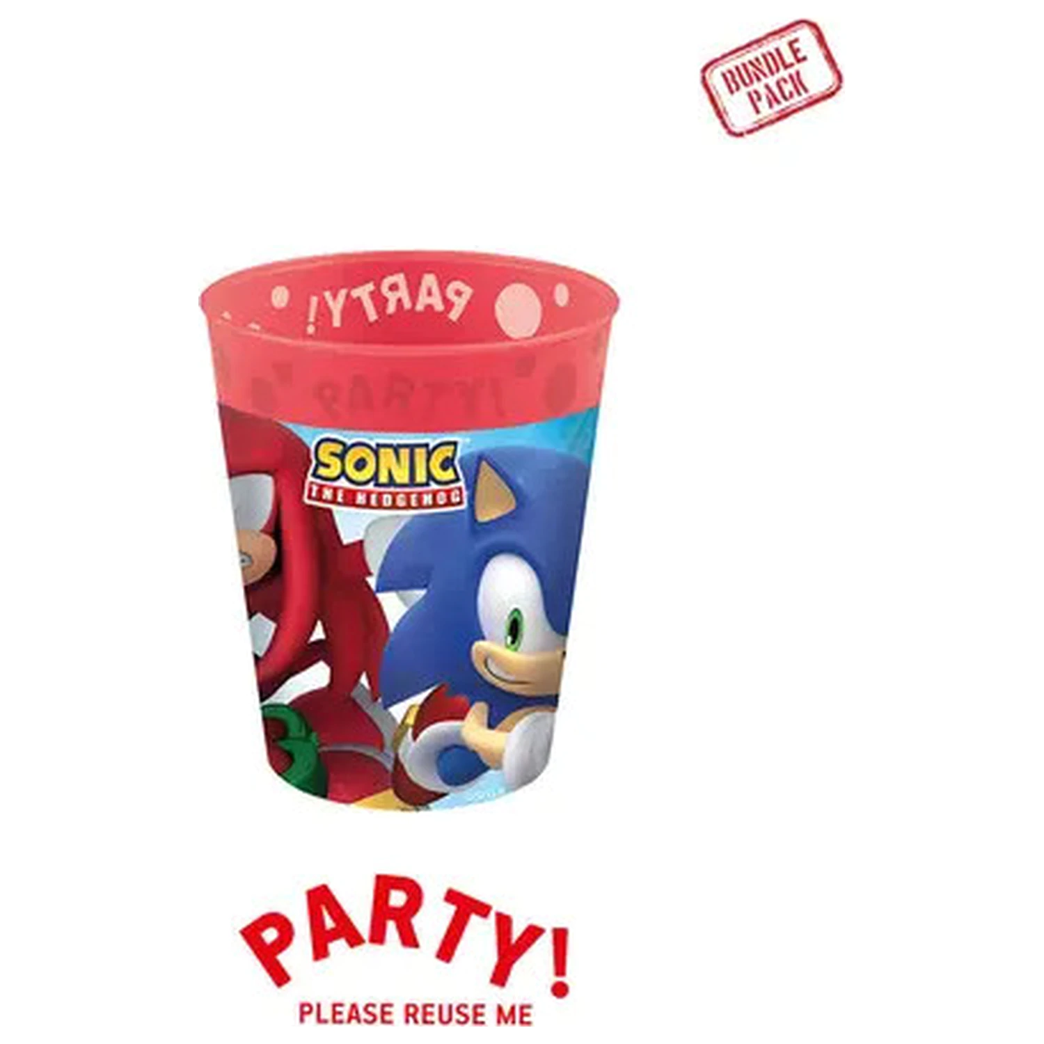 Sonic the Hedgehog Sega micro premium plastični set šalica, 4 komada, 250 ml fotografija proizvoda
