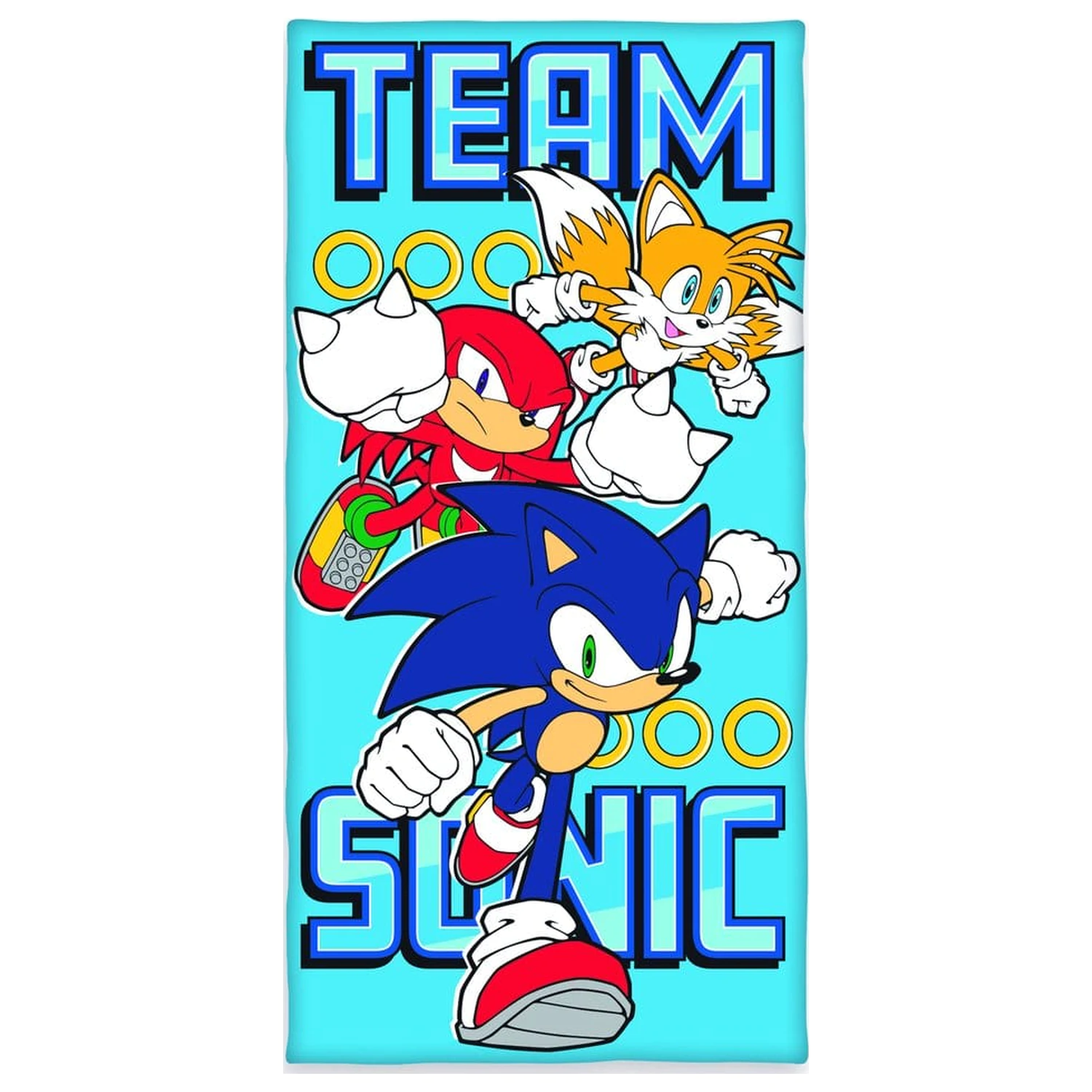 Sonic Ručnik za plažu Team Sonic 70 x 140 cm fotografija proizvoda