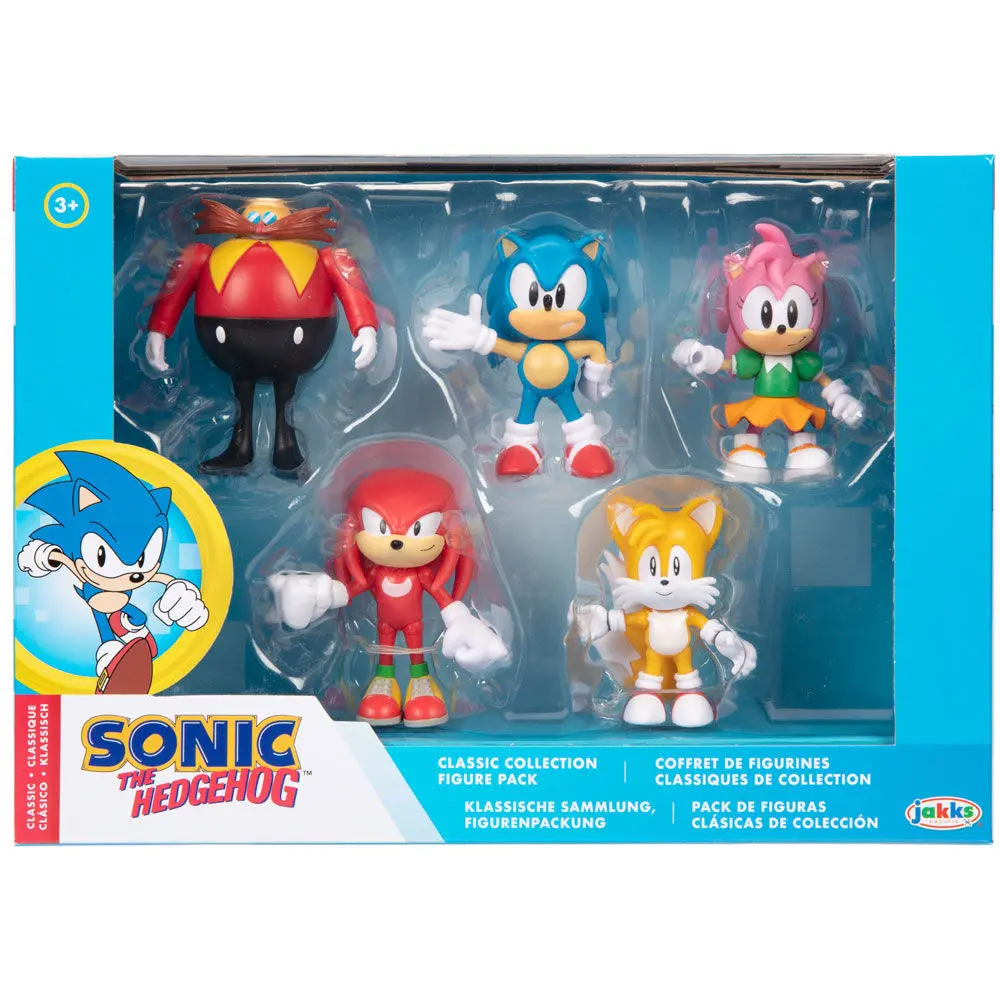 Sonic The Hedgehog paket 5 figura 6cm fotografija proizvoda