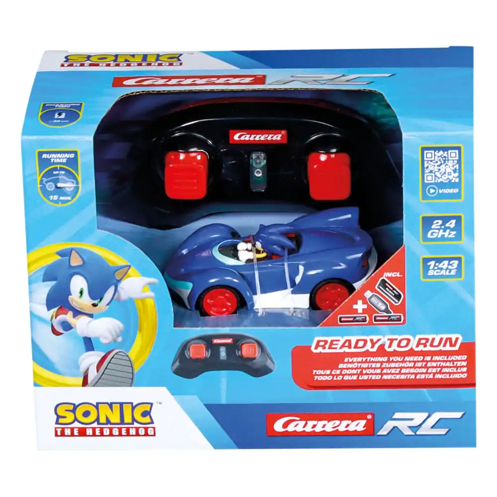 Sonic the Hedgehog RC auto na daljinsko upravljanje 1/43 2.4GHz Mini Sonic fotografija proizvoda