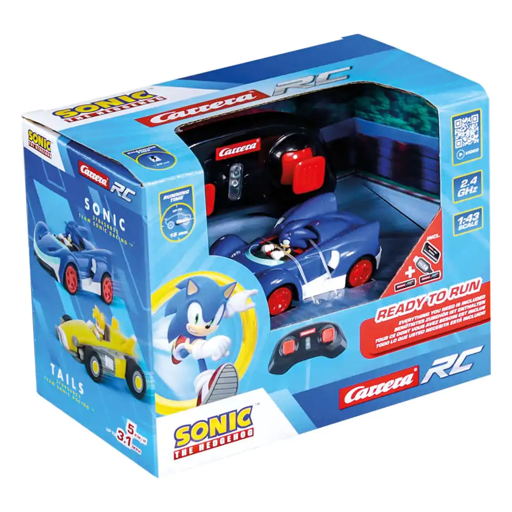Sonic the Hedgehog RC auto na daljinsko upravljanje 1/43 2.4GHz Mini Sonic fotografija proizvoda