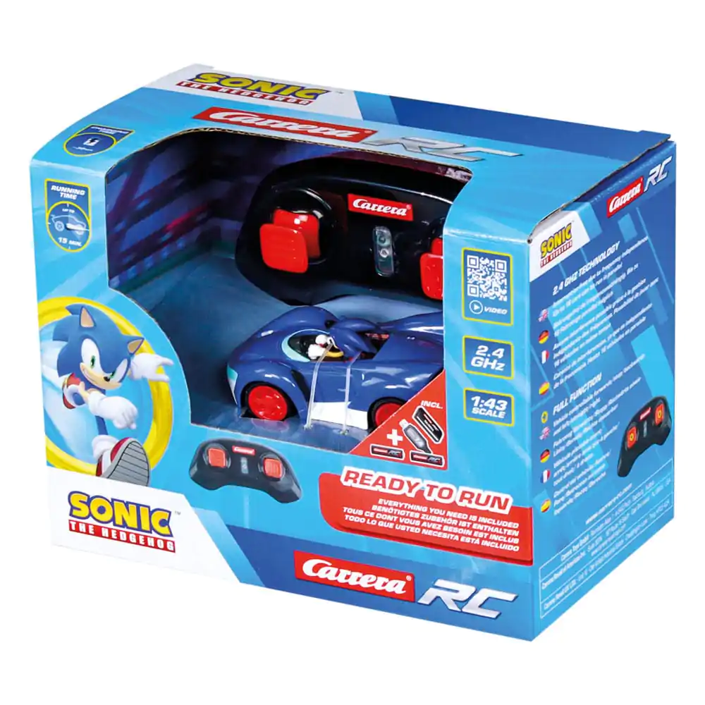 Sonic the Hedgehog RC auto na daljinsko upravljanje 1/43 2.4GHz Mini Sonic fotografija proizvoda