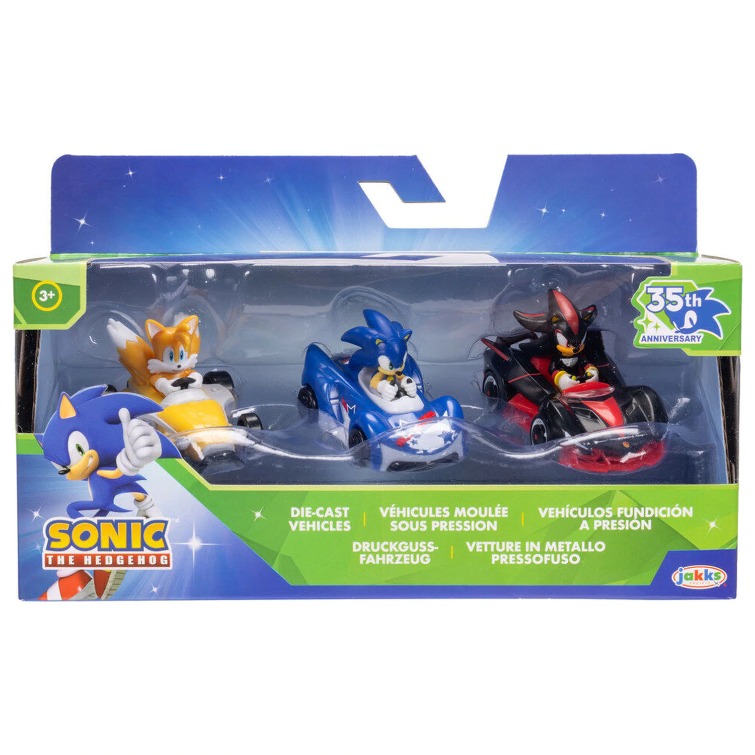 Sonic The Hedgehog paket 3 vozila fotografija proizvoda