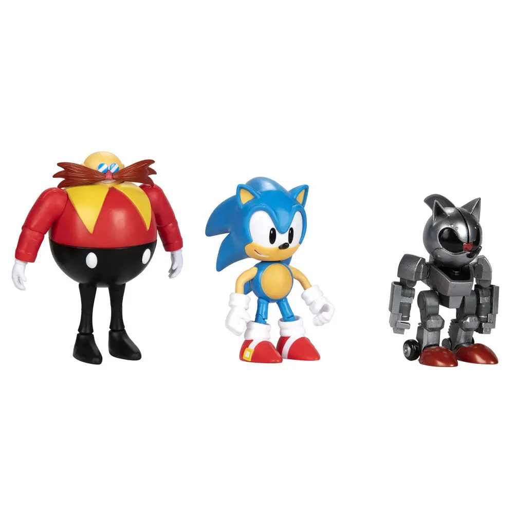 Sonic The Hedgehog 30th Anniversary paket 3 figure 10 cm fotografija proizvoda