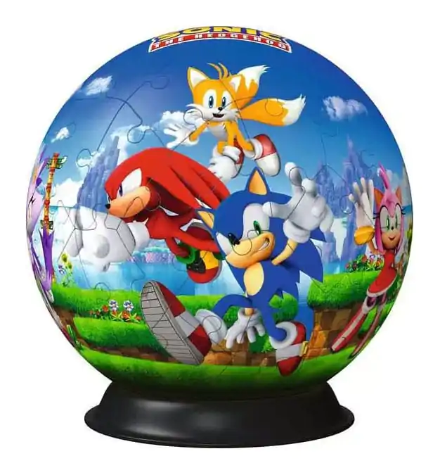 Sonic - The Hedgehog 3D puzzle s likovima Puzzle lopta (72 komada) fotografija proizvoda