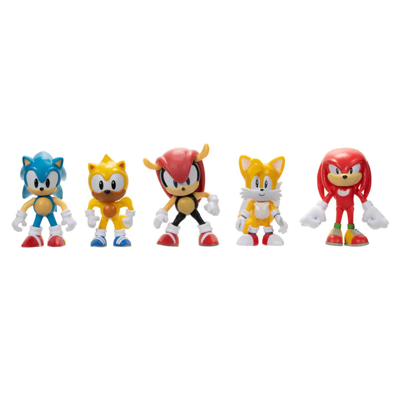 Sonic the Hedgehog paket 5 figura 6 cm fotografija proizvoda