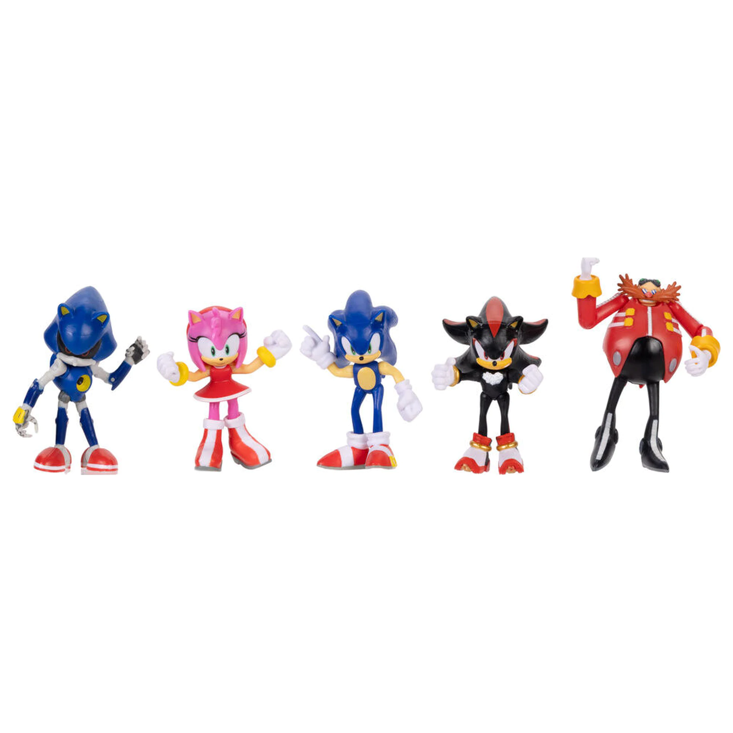 Sonic The Hedgehog paket 5 figura 6 cm fotografija proizvoda