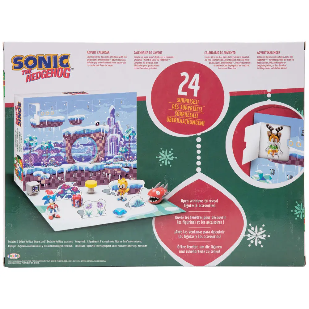 Sonic The Hedgehog Adventski kalendar fotografija proizvoda