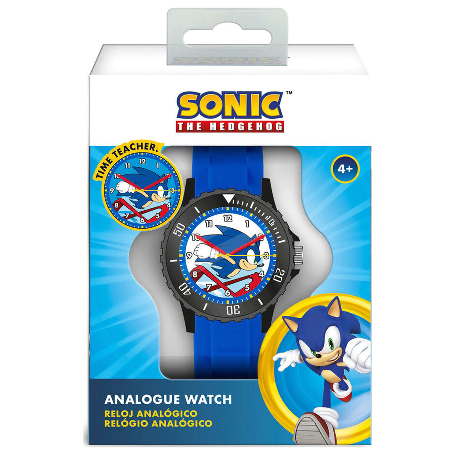 Sonic the Hedgehog analogni sat fotografija proizvoda