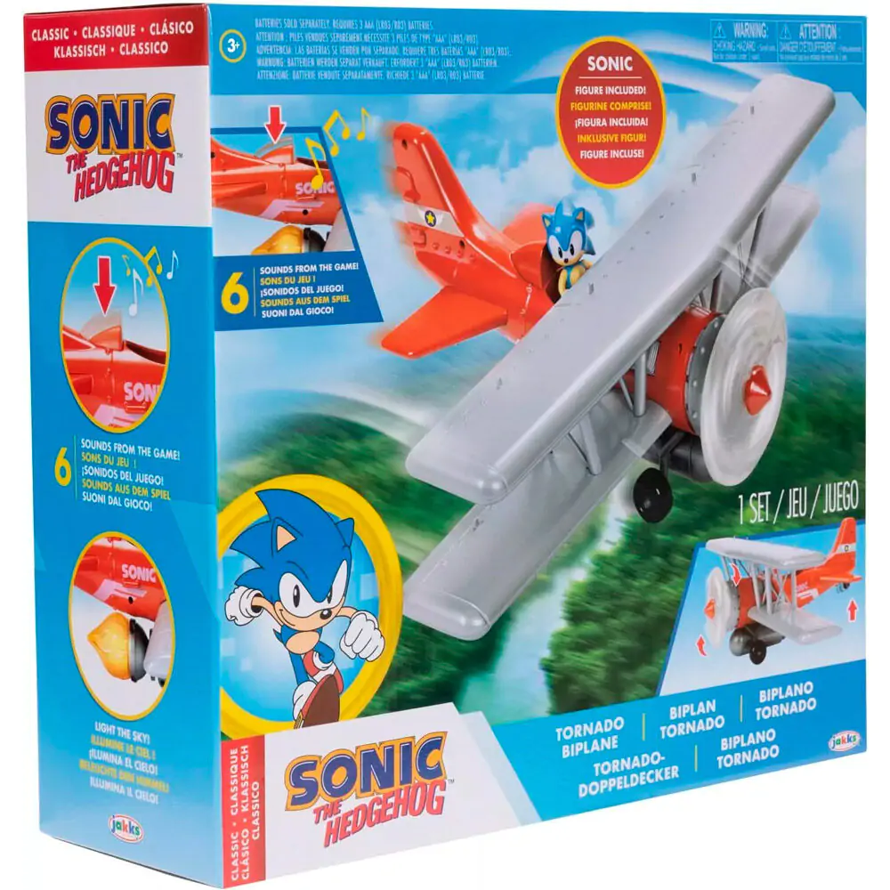 Sonic - The Hedgehog Mini Figura Set Biplane 6 cmSonic - The Hedgehog Mini Figura Set Dvokrilac 6 cm fotografija proizvoda