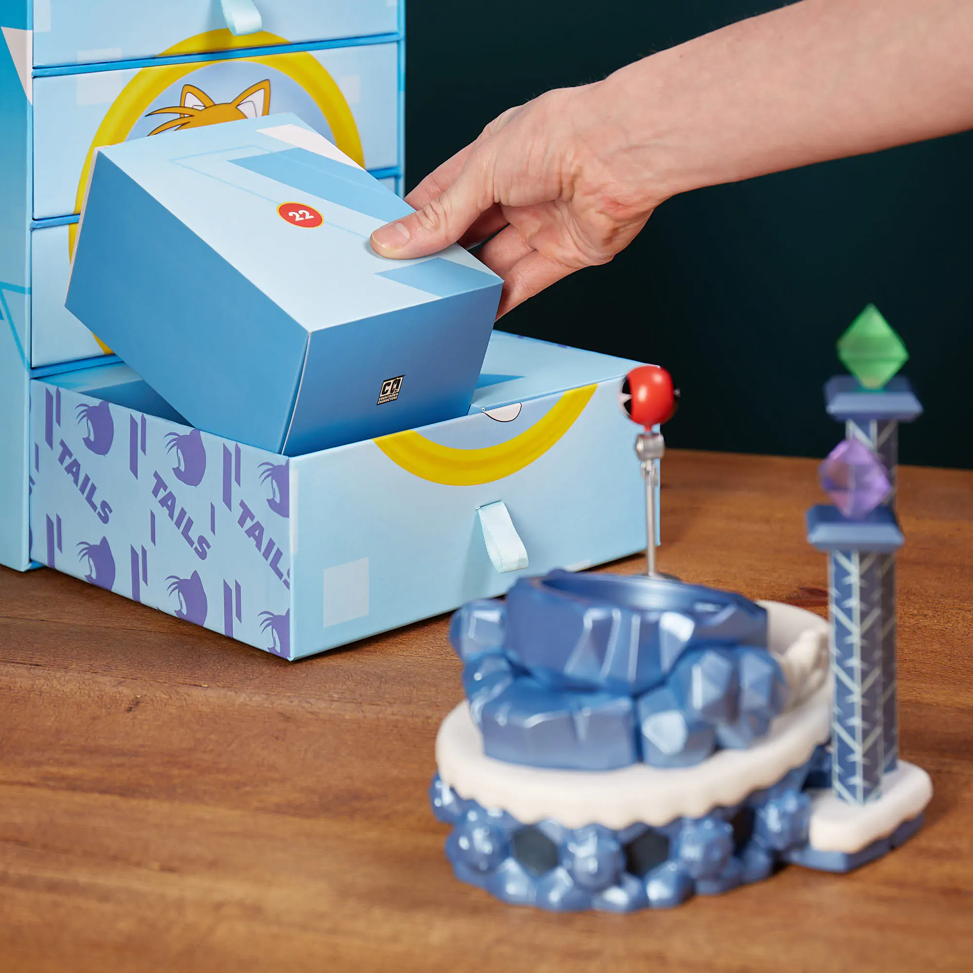Sonic - The Hedgehog Countdown Character Advent Kalendar Model Kit TailsSonic - The Hedgehog Odbrojavanje Lik Advent Kalendar Model Set Tails fotografija proizvoda