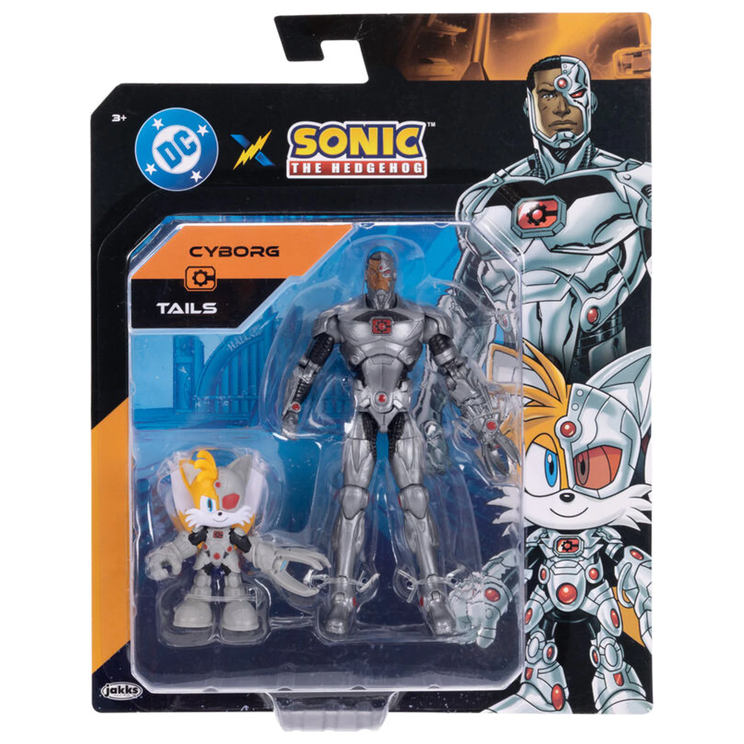 Sonic The Hedgehog Cyborg & Tails paket 2 figurice fotografija proizvoda