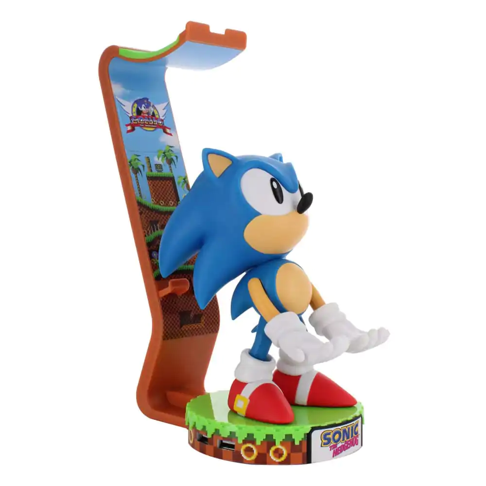 Sonic The Hedgehog stalak za kabele Cable Guy Deluxe Sonic 20 cm fotografija proizvoda