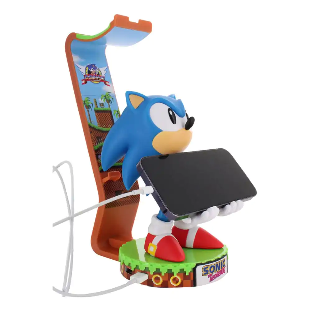 Sonic The Hedgehog stalak za kabele Cable Guy Deluxe Sonic 20 cm fotografija proizvoda