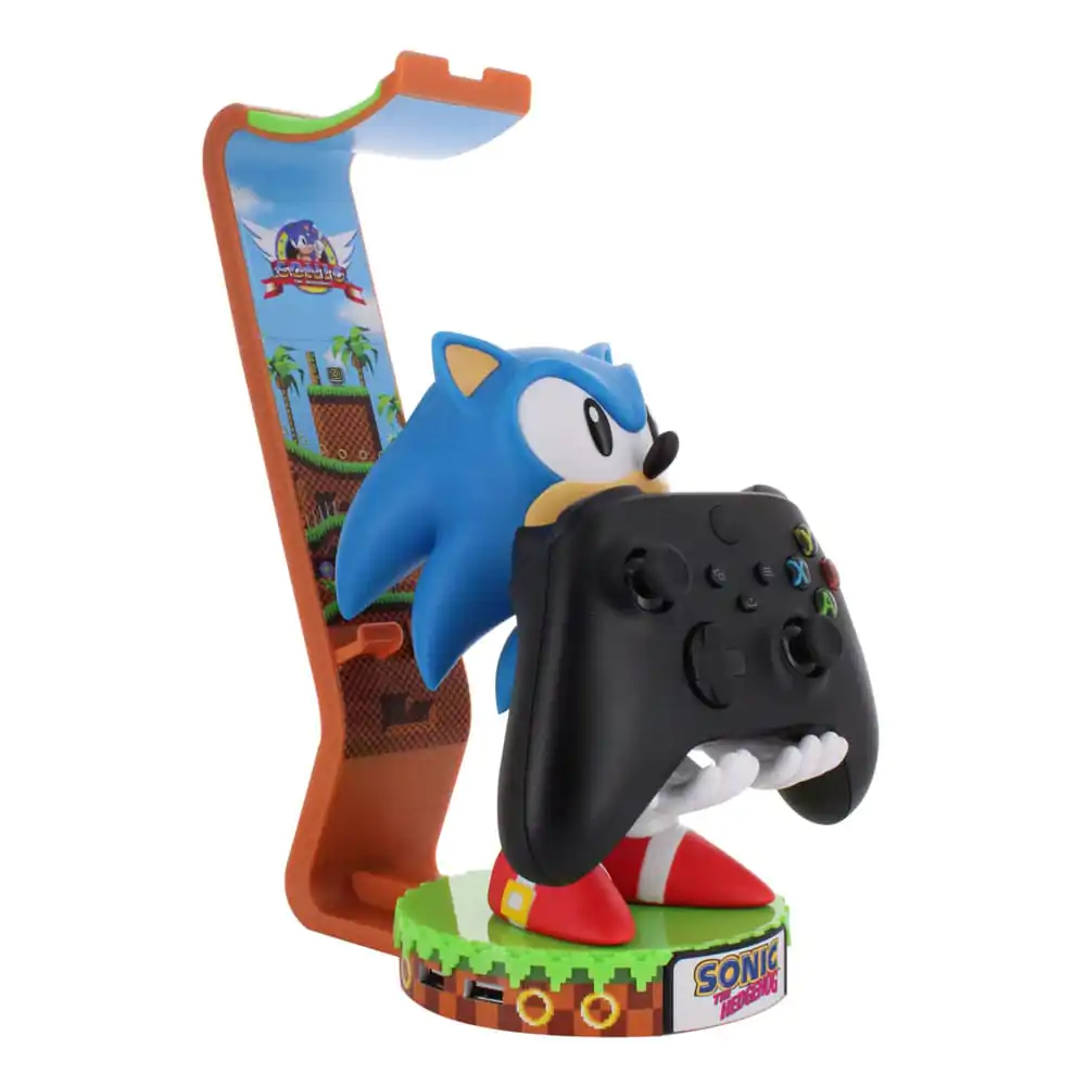 Sonic The Hedgehog stalak za kabele Cable Guy Deluxe Sonic 20 cm fotografija proizvoda