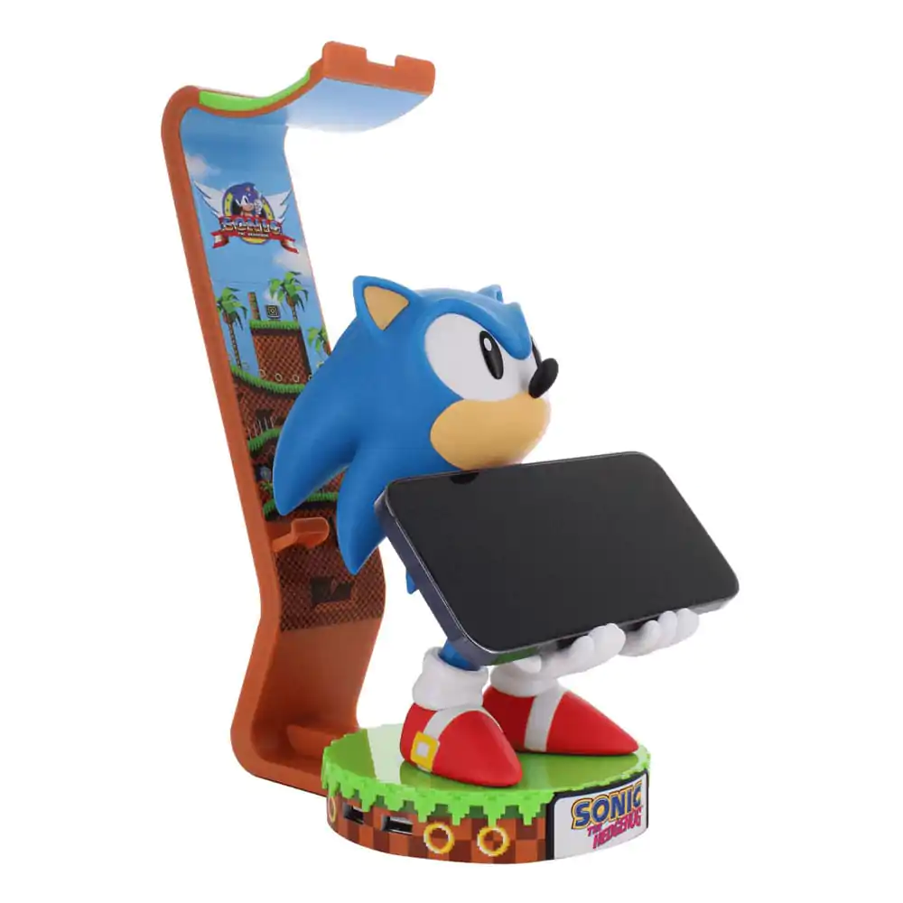 Sonic The Hedgehog stalak za kabele Cable Guy Deluxe Sonic 20 cm fotografija proizvoda