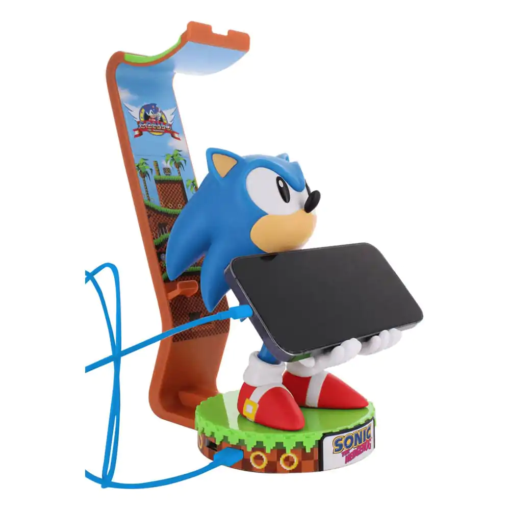 Sonic The Hedgehog stalak za kabele Cable Guy Deluxe Sonic 20 cm fotografija proizvoda