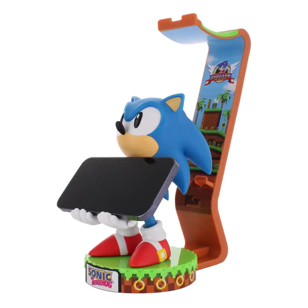 Sonic The Hedgehog stalak za kabele Cable Guy Deluxe Sonic 20 cm fotografija proizvoda