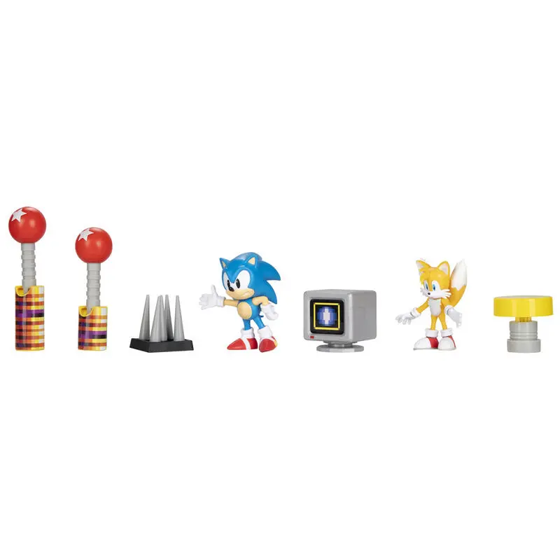 Sonic The Hedgehog Set Diorama fotografija proizvoda