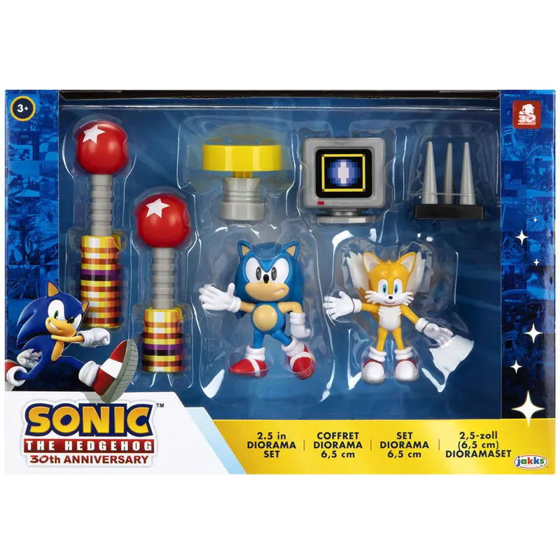 Sonic The Hedgehog Set Diorama fotografija proizvoda