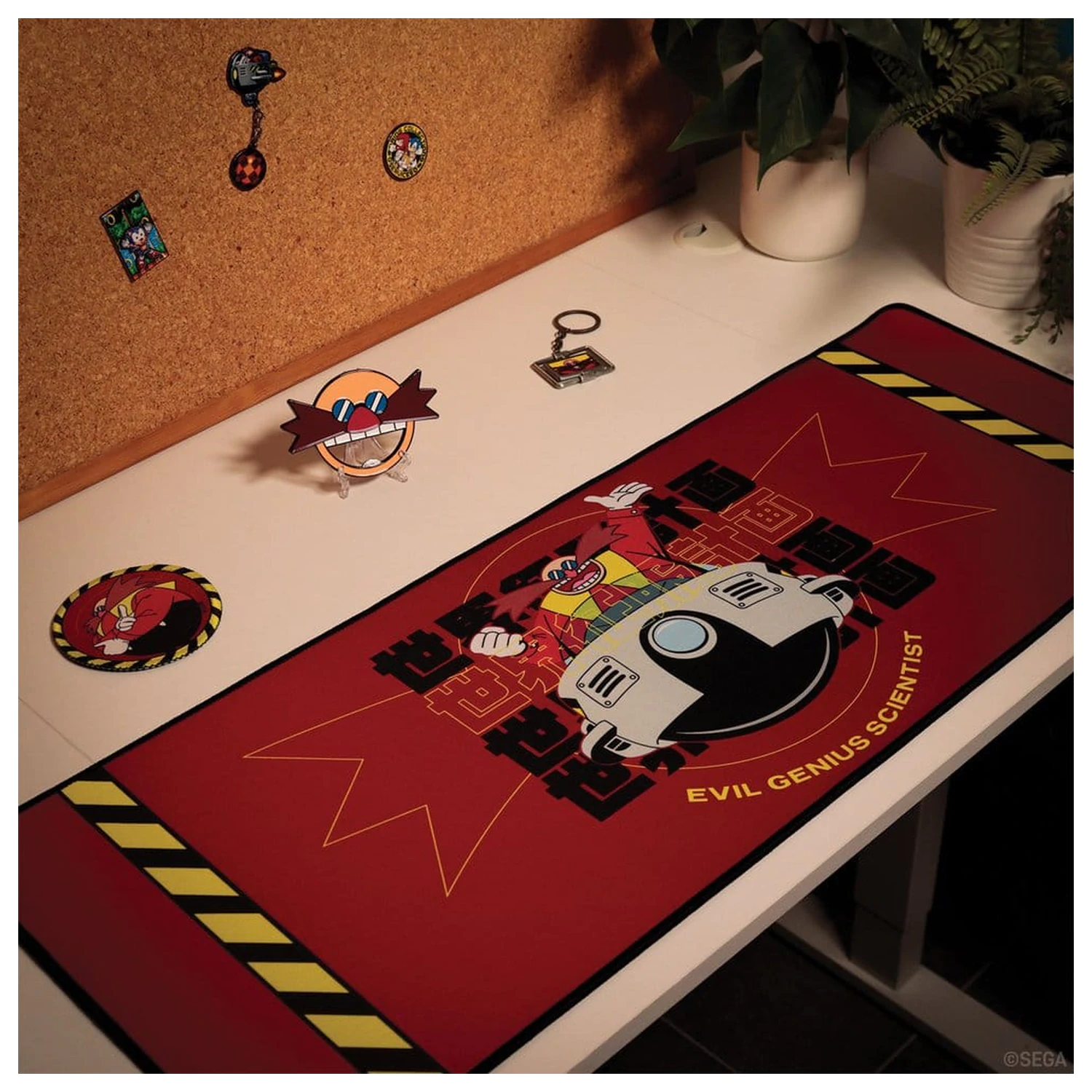 Sonic - The Hedgehog podloga za stol i set podmetača Dr. Eggman fotografija proizvoda