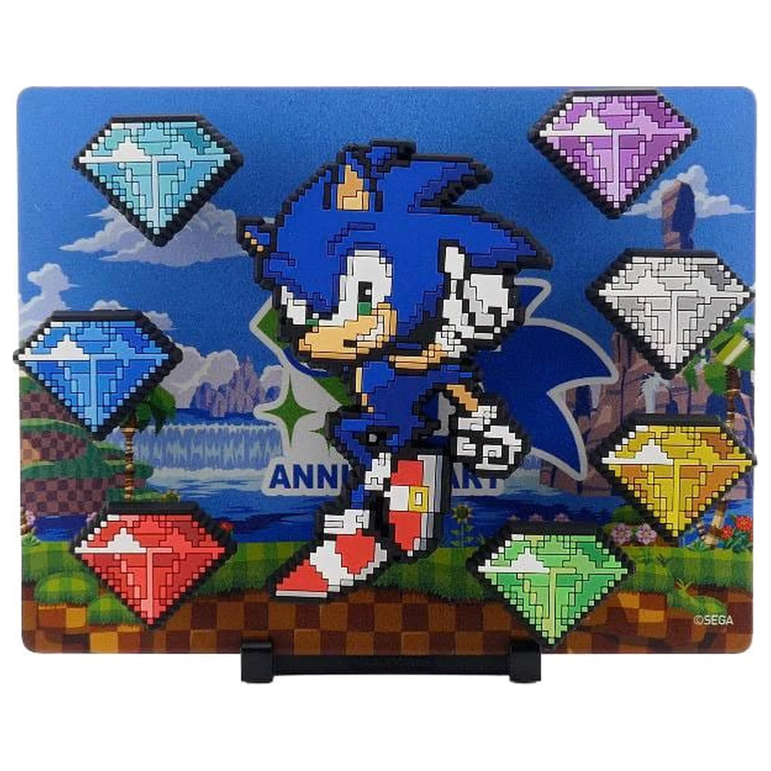 Sonic The Hedgehog FiGGYZ Magnet Kolekcionarski Modern Sonic 35. Godišnjica 9 cm fotografija proizvoda
