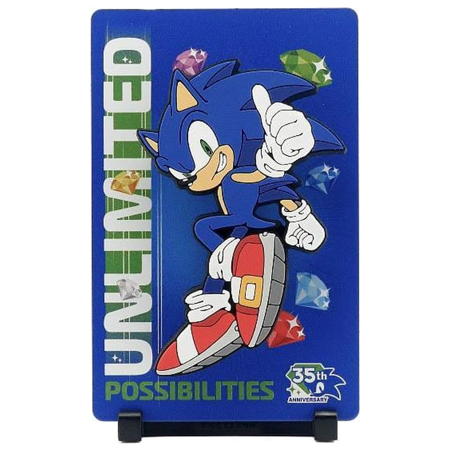 Sonic The Hedgehog FiGGYZ Magnet Kolekcionarski OGz Sonic 35. godišnjica 9 cm fotografija proizvoda