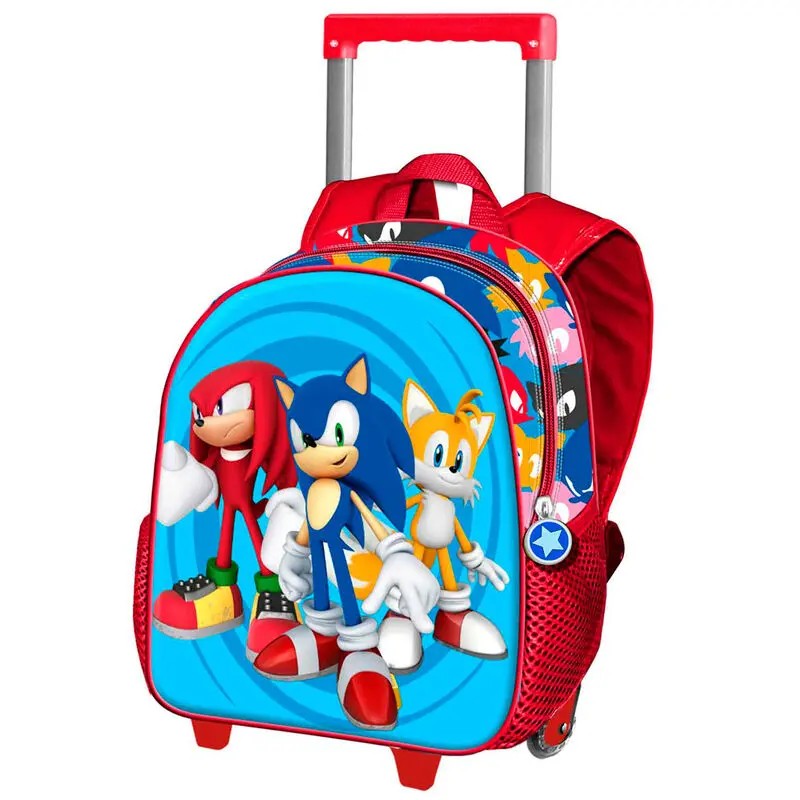 Sonic The Hedgehog Friends 3D trolley 34 cm fotografija proizvoda