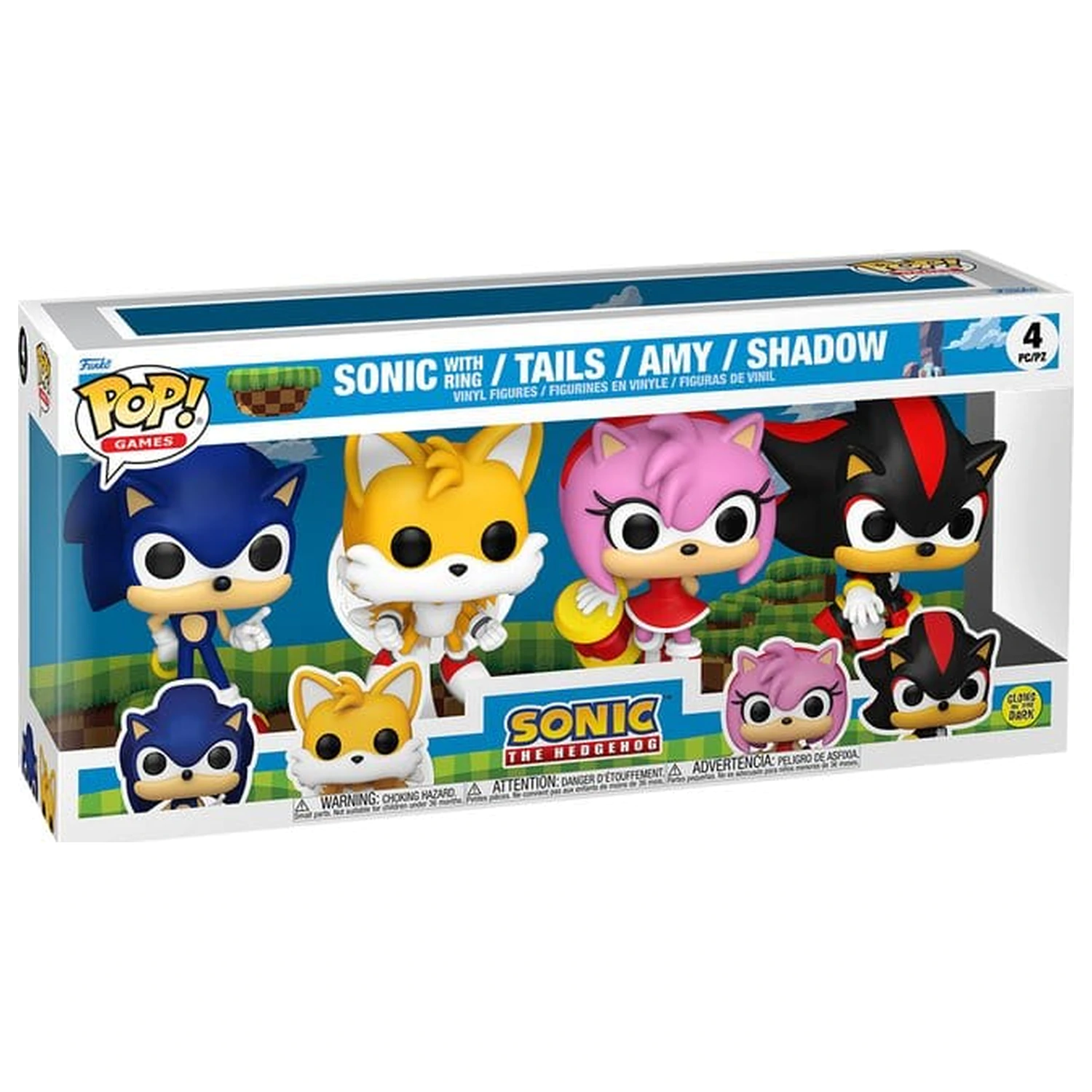 Sonic - The Hedgehog Funko POP! Vinyl figure pakiranje od 4 komada Sonic fotografija proizvoda