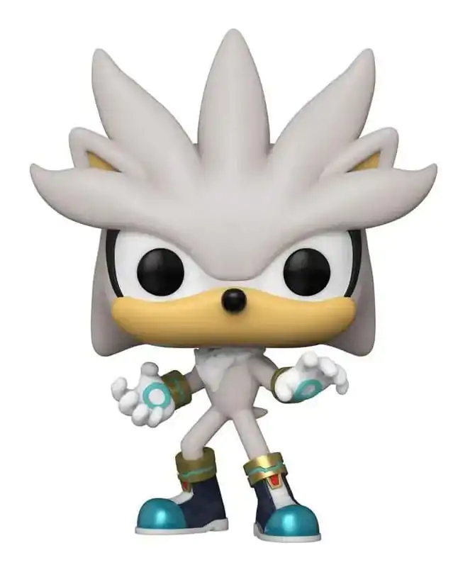 Sonic The Hedgehog Funko POP! Games Vinyl figura Silver The Hedgehog(GW) 9 cm fotografija proizvoda