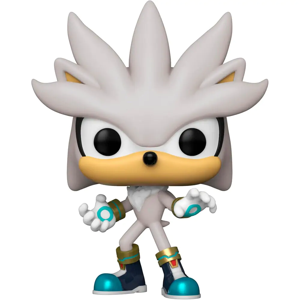 Sonic The Hedgehog Funko POP! Games Vinyl figura Silver The Hedgehog(GW) 9 cm fotografija proizvoda