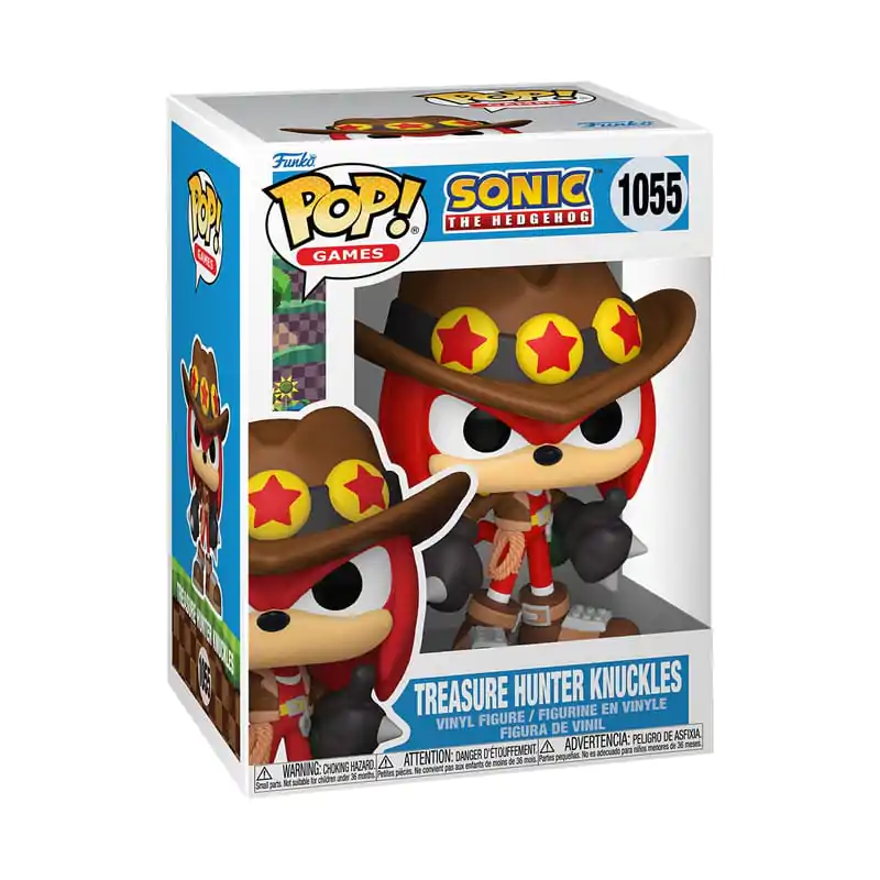 Sonic the Hedgehog Funko POP! Games Vinyl Figure Lovac na blago Knuckles 9 cm fotografija proizvoda