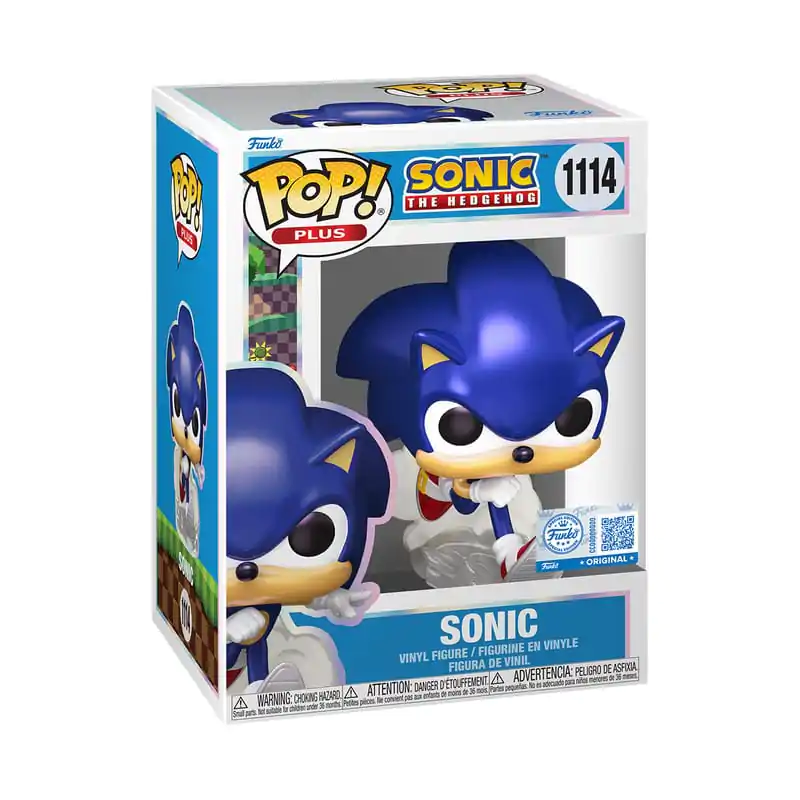 Sonic - The Hedgehog Funko POP! Plus Movies Vinil Figure Sonic(PRL) 9 cm fotografija proizvoda