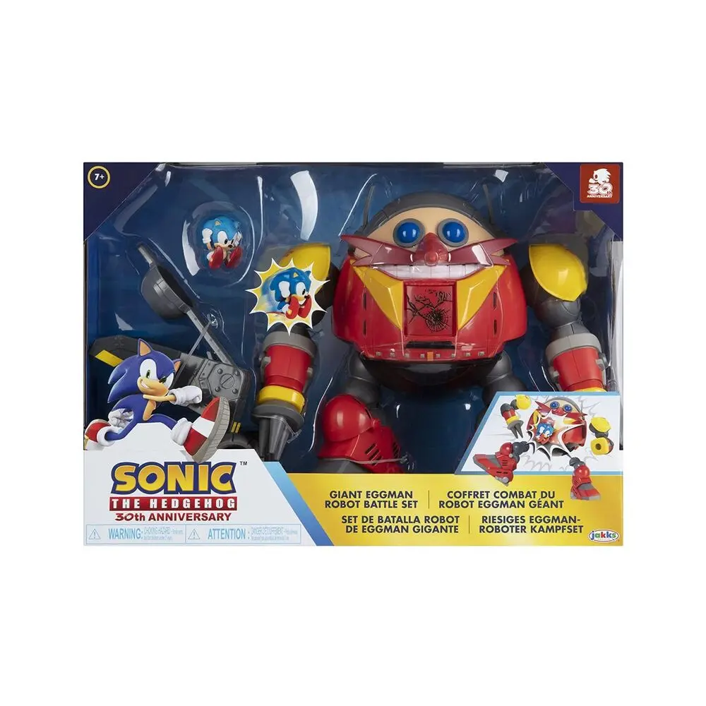 Sonic the Hedgehog Giant Robot Eggman vs Sonic Battle set za igru fotografija proizvoda