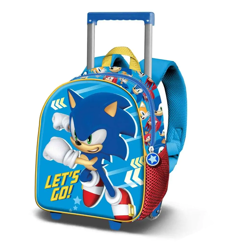 Sonic The Hedgehog Go 3D trolley 39 cm fotografija proizvoda