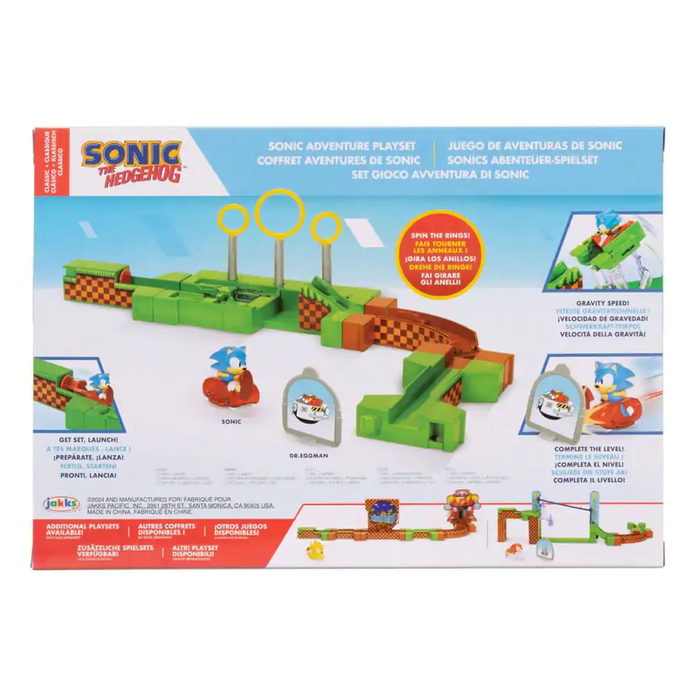 Sonic - The Hedgehog Go Go Racers Mini Figure Playset Rampe za lansiranje Sonic & Knuckles fotografija proizvoda