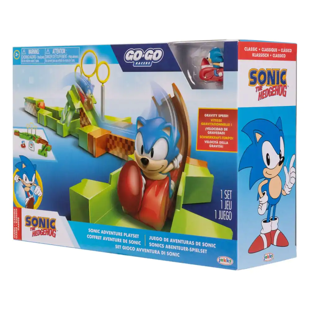 Sonic - The Hedgehog Go Go Racers Mini Figure Playset Rampe za lansiranje Sonic & Knuckles fotografija proizvoda