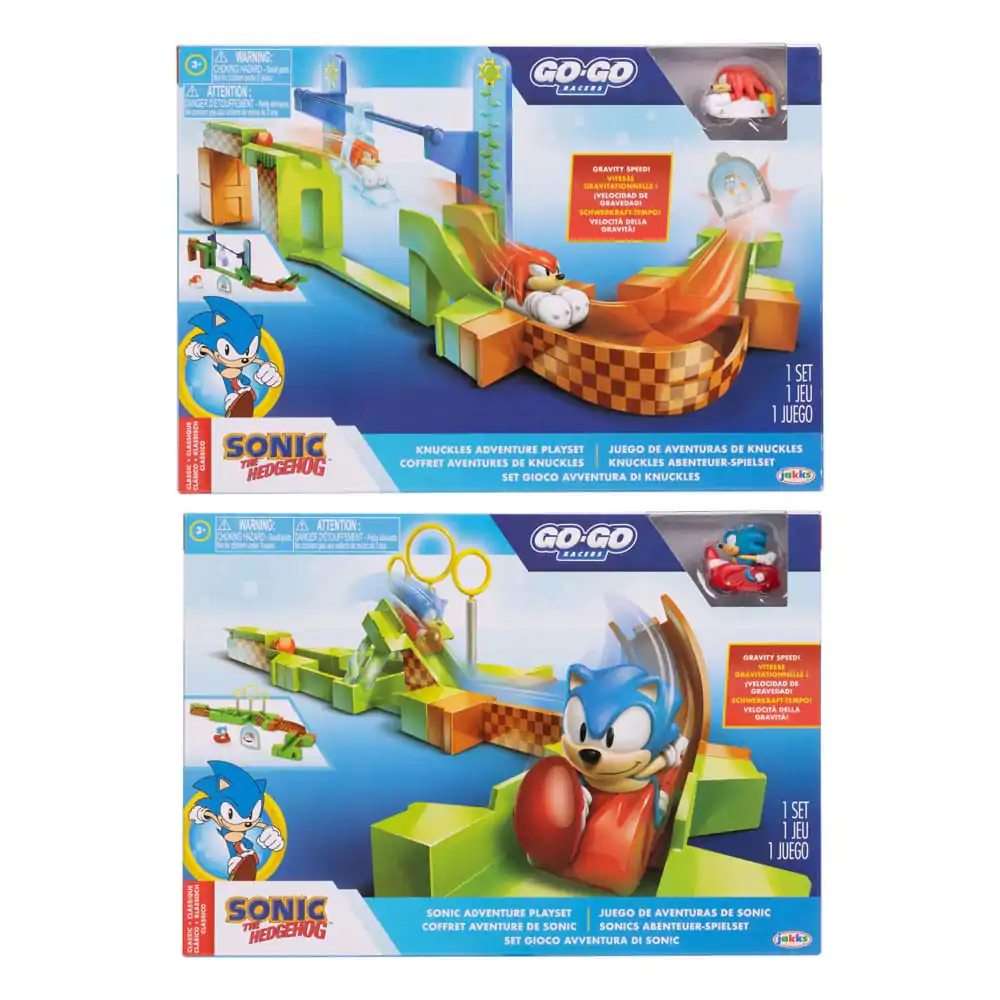 Sonic - The Hedgehog Go Go Racers Mini Figure Playset Rampe za lansiranje Sonic & Knuckles fotografija proizvoda