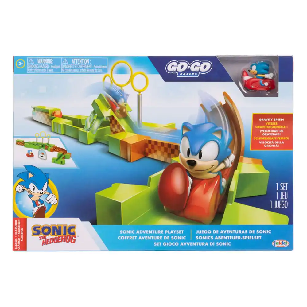 Sonic - The Hedgehog Go Go Racers Mini Figure Playset Rampe za lansiranje Sonic & Knuckles fotografija proizvoda