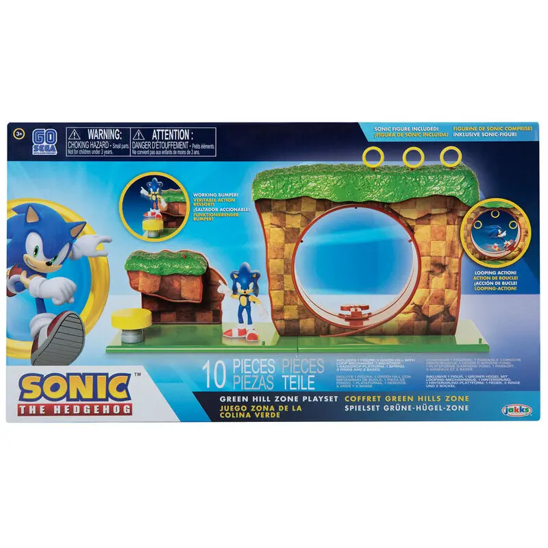 Sonic The Hedgehog Green Hill Zone Set za igru fotografija proizvoda