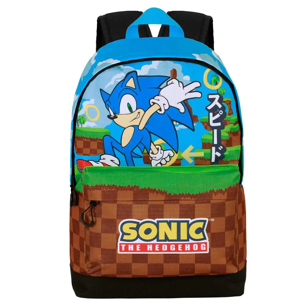 Sonic the Hedgehog Greenhill prilagodljivi ruksak 44 cm fotografija proizvoda