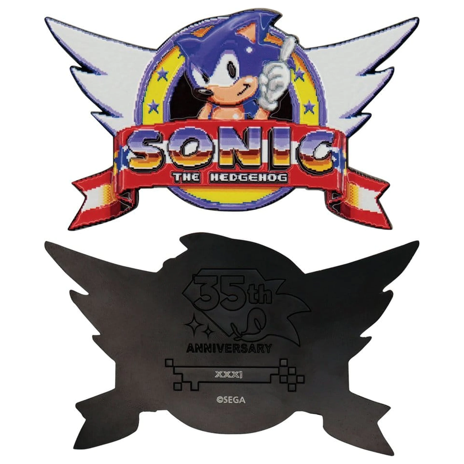 Sonic The Hedgehog Sakupljački novčić Original Logo fotografija proizvoda