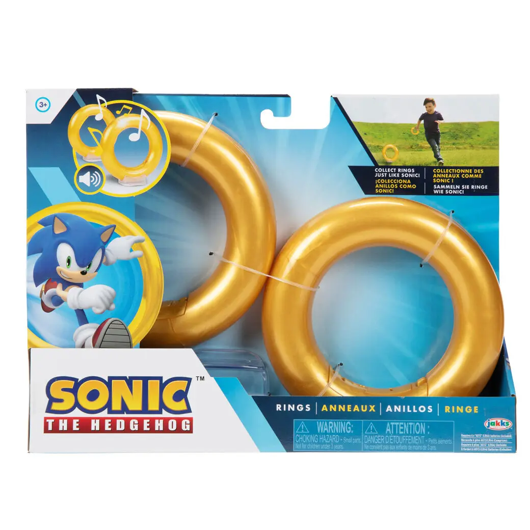 Sonic The Hedgehog Rings zvuk fotografija proizvoda