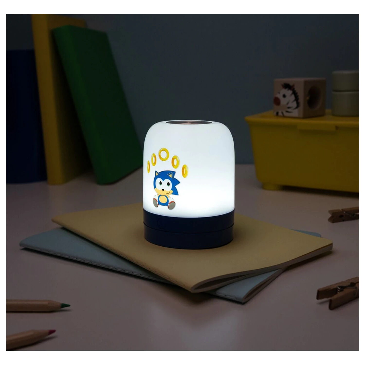 Sonic the Hedgehog ambijentalna lampa fotografija proizvoda