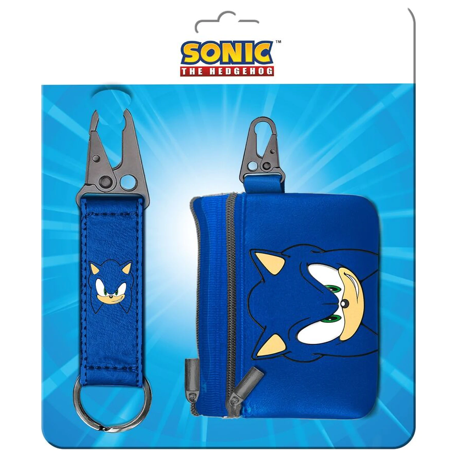 Sonic the Hedgehog privjesak za ključeve + set torbica fotografija proizvoda