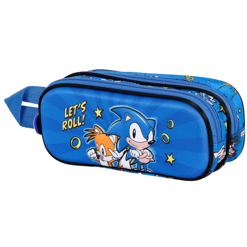 Sonic The Hedgehog Lets Roll 3D dupli etui za olovke fotografija proizvoda