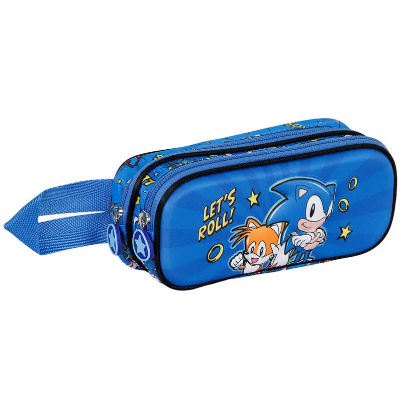 Sonic The Hedgehog Lets Roll 3D dupli etui za olovke fotografija proizvoda